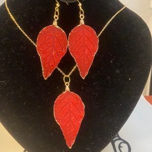 Set with earrings